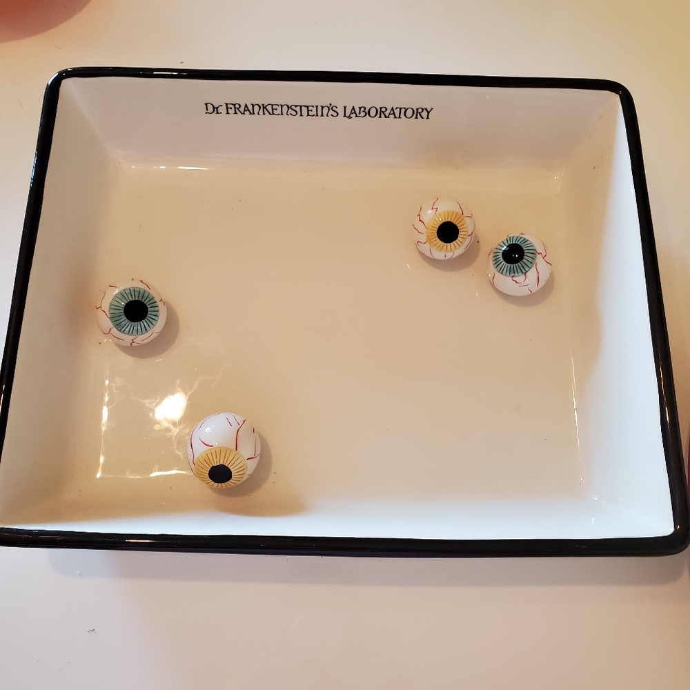 Halloween Ceramic Serving Tray